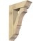 Ekena Millwork Balboa Traditional Rough Sawn Bracket w/ Offset Brace, Douglas Fir, 8"W x 26"D x 38"H BKT0806X26X38BOA01RDF - alternate 1